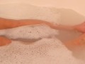 Teaser Tub Tuesday! bathtub Foot fun. splish splash
