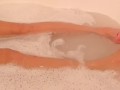 Teaser Tub Tuesday! bathtub Foot fun. splish splash