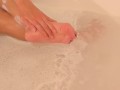 Teaser Tub Tuesday! bathtub Foot fun. splish splash