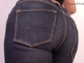 Ass Worship: Jeans and G String