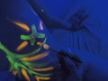 Hot Babe gets an amazing UV Color Paint on Nude Body | Happy Halloween |
