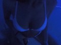 Hot Babe gets an amazing UV Color Paint on Nude Body | Happy Halloween |