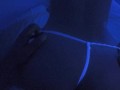 Hot Babe gets an amazing UV Color Paint on Nude Body | Happy Halloween |