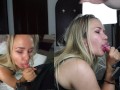 Amateur Teen Fast Deepthroat Big Cock and Swallow Cum