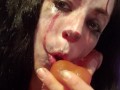 Happy Halloween! "IT" Sloppy Clown Penis Blowjob Practice