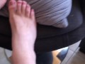 Pretty white girl feet