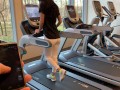 public Masturbation with lovense (LUSH) PART 3. during fitness in the gym
