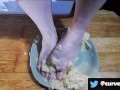 Squishing Banana Between Toes