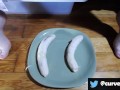 Squishing Banana Between Toes