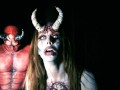 Fortuneteller teen in the forest turns into a succubus horny for devil cum