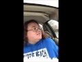 flashing in my car