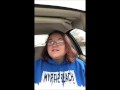 flashing in my car