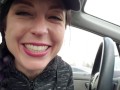 Public Blowjob Deepthroat Practice In A Busy Parking Lot