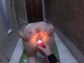 BLOW CANDLES WITH PUSSY
