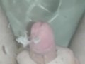 Cumshot in water