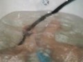 Cumshot in water