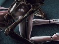 skyrim skeleton man fuck latex Transparent zipper catsuit girl