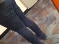 Showing off my legs and ass in skinny jeans