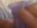 Wet pussy squirting with big dong MILF