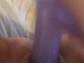 Wet pussy squirting with big dong MILF
