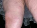 BBW Upskirt Pissing Near Street!!