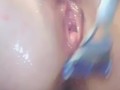 Shaving my pussy bald