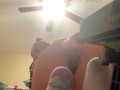 Our first double penetration with sex machine, I can’t believe I am doing t
