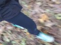 Pissing In The Crunchy Fall Leaves