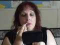 BBW roleplay no nudity putting on makeup in class - Not HD quality
