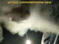 Heather Kane makes him cum quicker than her cigarette LOL