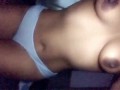 Teenager playing with herself