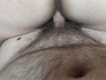 Huge unprotected creampie right in her fertile womb!