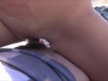 POV public sex on the Spanish mountain & Cum Facial