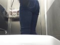 Watch My Ass As I Pee At The Fast Food Restaurant