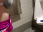 A Man Tried To Walk In On Me After I Used The Urinal