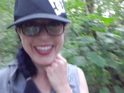 Public Nude Walk And A Messy Spray Piss