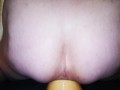 huge vegetable insertion anal stretching and rosebud butternut squash