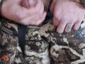 Jerking off in the deer blind