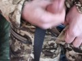 Jerking off in the deer blind
