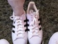 4K - Fucking Stoyas Fleshlight inside sexy Puma sneaker