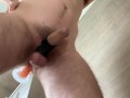 Anal riding prostate milking