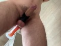 Anal riding prostate milking