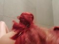 Amateur masterbation in the shower 