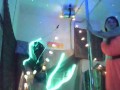 Black light pole tricks & suck and fuck till I cum