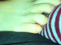 Amateur cum compilation #4 MILF SOCKS, FEETS, HANDS and GLOVES