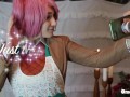 Just Natsuki for Christmas DDLC OmankoVivi Cosplay Music Video Parody