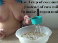 Baking With Bulma 1 Vegan Banana Muffins topless cooking banana bread