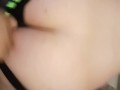 White Goth stripper red head twerking nude