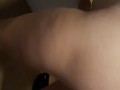 White Goth stripper red head twerking nude