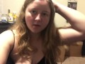 18-year-old Virgin Teases Pussy